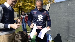 FOTO Torino, Mihajlovic fa entrare i tifosi alla Sisport