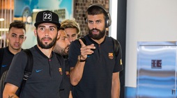 Juventus, ecco il Barcellona: Piqué e compagni sbarcano a Newark