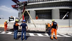 San Siro, protezioni installate: ecco le barriere antiattentati
