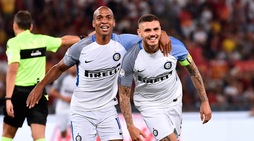 Roma-Inter 1-3: Icardi vince il duello con Dzeko