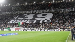 Juventus-Fiorentina, l'Allianz Stadium ricorda le vittime dell'Heysel