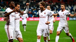 Sassuolo-Milan 0-2, Montella salvo: ci pensano Romagnoli e Suso