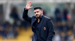 Benevento-Milan, il debutto di Gattuso in panchina