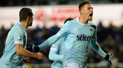 Atalanta-Lazio 3-3, Milinkovic-Savic e Ilicic fanno doppietta
