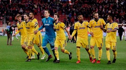 Olympiacos-Juventus 0-2, Allegri vola agli ottavi con Cuadrado e Bernardeschi