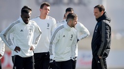 La Juve prepara la gara col Frosinone: Ronaldo lavora a parte