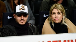 Inter, Icardi a San Siro: guarda la partita con Wanda Nara
