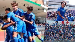 Italia-Romania Under 18 3-1, le immagini della partita
