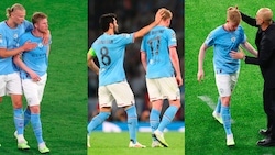 De Bruyne ko in City-Inter: esce consolato dai compagni e da Guardiola