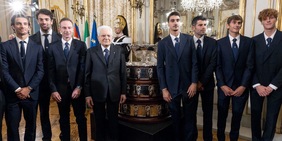 Coppa Davis, Sinner e l'Italia da Mattarella: "Potremo tornare spesso"
