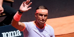 Nadal, un ko amaro. Ma a Roma è delirio per Rafa