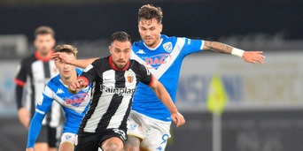 Brescia, pari anche ad Ascoli. Reggiana ripresa da Odogwu