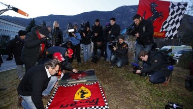 F1, Schumi: tifosi della Rossa a Grenoble