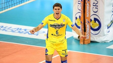 Modena fuochi d'artificio. Dal Brasile arriva Bruninho