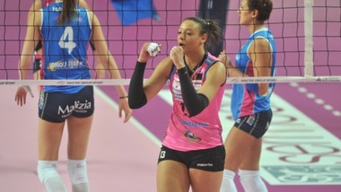 L'azzurra Valentina Diouf  dice 33... E' top scorer di giornata