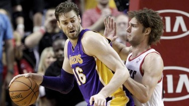Gasol piega Portland, Knicks ko a Detroit
