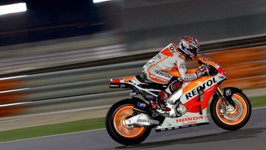 MotoGp: Marquez prima pole, Rossi 10°