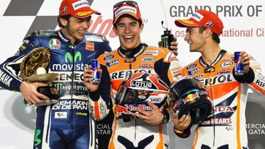 MotoGp Qatar: vittoria per Marquez, Rossi 2°