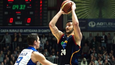 Basket Serie A, Roma: si ferma Moraschini