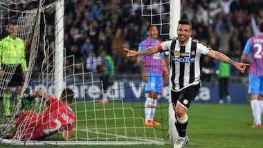 Udinese: corsa per Di Natale. Benussi lavora in piscina