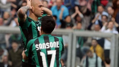 Sassuolo col trio Zaza-Floro Flores-Sansone