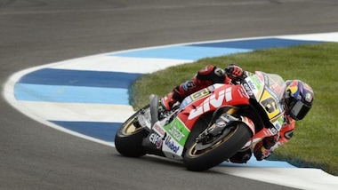 MotoGp Indianapolis: Bradl leader in Fp3, Rossi 2°