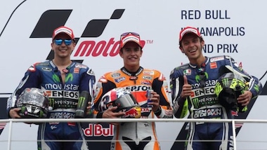 MotoGp Indianapolis, Marquez firma la decima. Rossi finisce terzo