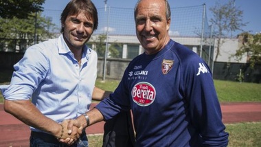 Torino, visita azzurra: c'è Conte alla Sisport