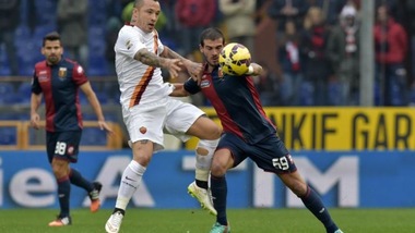 Roma, Maicon personalizzato. Nainggolan a mezzo servizio