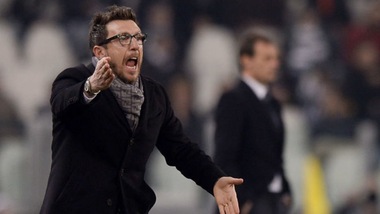 Di Francesco: «Serve umiltà. Sfida salvezza con l'Empoli»