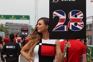 Gp Canada, le sexy grid girl a Montreal