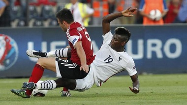 Albania-Francia 1-0: Pogba ed Evra non bastano