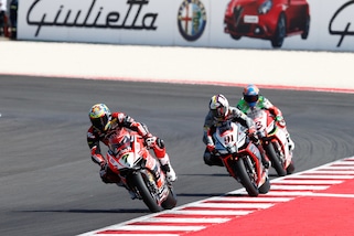 SBK VFT Racing, Menghi: «Serata speciale, ora voglio correre»