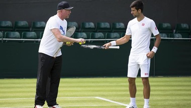 Tennis: Djokovic lascia l'allenatore Becker