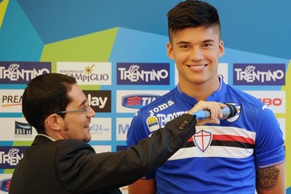 Sampdoria, ecco la maglia high tech che "incita" il tifoso