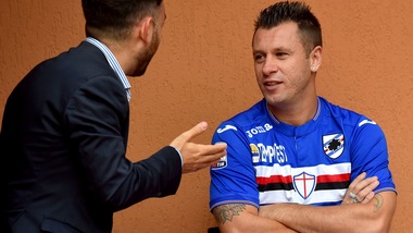 Samp, Cassano tra i disponibili