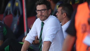 Di Francesco: «Sassuolo, che grande personalità»