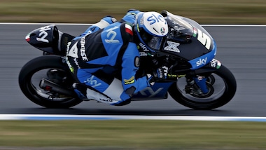 Moto3 Sky Team, Fenati: «Oggi fatti passi avanti»