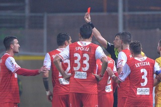 Carpi, Borriello: da tre a due giornate di squalifica