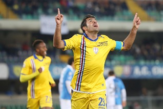 Chievo-Sampdoria 1-1, Eder capocannoniere della Serie A