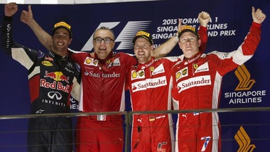 F1, Vettel e Raikkonen per la festa della Ferrari