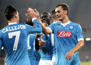 Napoli, Gabbiadini: «Siamo rosa completa. L'importante è vincere»