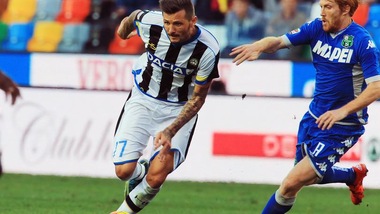 Udinese, col Napoli Thereau unica punta