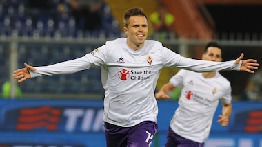 Serie A, Sampdoria-Fiorentina 0-2: lo show di Ilicic e Kalinic