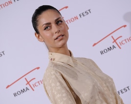 Miriam Leone in forma splendida al Roma Fiction Fest