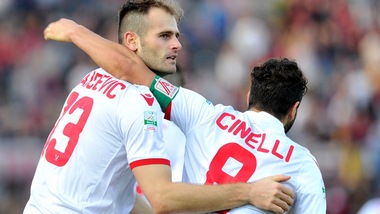 Vicenza, rimonta a metà. Vantaggiato fa il 2-2