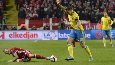 Euro 2016, Svezia-Danimarca 2-1: decidono ?Forsberg e Ibra