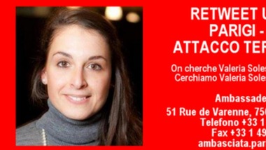Attentato Parigi, il padre di Valeria Solesin: «Nostra figlia è morta»