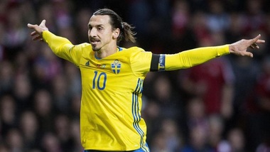 Svezia e Ucraina a Euro 2016: Ibrahimovic show in Danimarca, Slovenia eliminata