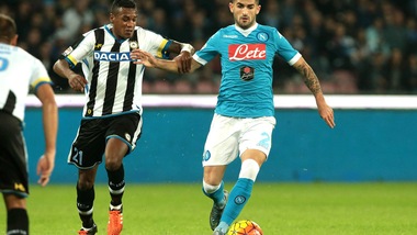 Udinese, sulla sinistra Edenilson per Adnan